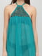 Сукня А-силуету смарагдова | 6440816 | фото 3