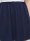 Платье А-силуэта синее | 6440857 | фото 4