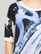 Блуза абстрактной расцветки | 6440874 | фото 4