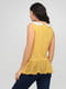 Блуза желтая в горох | 6440949 | фото 2