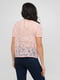 Блуза розовая с вышивкой | 6441006 | фото 2