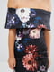 Сукня-футляр з квітковим малюнком у квітковий принт | 6441028 | фото 4
