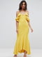 Сукня А-силуету жовта | 6441053