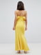 Платье А-силуэта желтое | 6441053 | фото 2