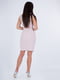 Сукня-футляр з мереживним оздобленням рожева | 6441099 | фото 2