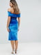 Сукня-футляр синя | 6441106 | фото 2