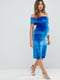 Сукня-футляр синя | 6441106 | фото 3