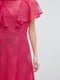 Платье А-силуэта розовое | 6441107 | фото 4