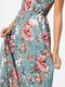Сукня А-силуету в квітковий принт | 6441132 | фото 3