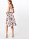 Сукня А-силуету різнокольорова в квітковий принт | 6441133 | фото 2