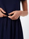 Платье А-силуэта синее | 6441135 | фото 3