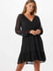 Сукня А-силуету чорна | 6441150 | фото 4