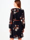 Платье А-силуэта в цветочный принт | 6441154 | фото 2