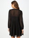 Платье А-силуэта черное | 6441174 | фото 2