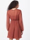 Сукня А-силуету коричнева | 6441181 | фото 2