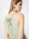 Сукня А-силуету зелена | 6441182 | фото 3