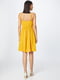 Сукня А-силуету жовта | 6441189 | фото 2