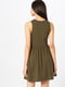 Сукня А-силуету зелена | 6441190 | фото 2