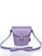 Фіолетова шкіряна сумка | 6441271