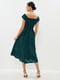 Платье А-силуэта зеленое | 6441278 | фото 2