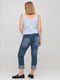 Демисезонные скинни укороченные джинсы | 6441346 | фото 2