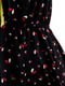 Сукня А-силуету з V-подібним вирізом чорна | 6441431 | фото 5