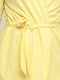 Сукня А-силуету жовта | 6441931 | фото 4