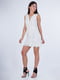 Платье-мини белое | 6442226 | фото 3