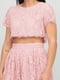 Сукня А-силуету рожева | 6442234 | фото 3