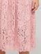 Платье А-силуэта розовое | 6442234 | фото 4