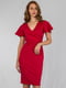 Платье-футляр красное | 6442288 | фото 2