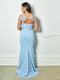 Вечернее платье голубое | 6442365 | фото 3