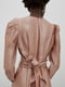 Сукня А-силуету бронзова | 6442395 | фото 3