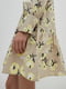 Сукня А-силуету в квітковий принт | 6442401 | фото 3