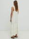 Платье А-силуэта белое | 6442405 | фото 2