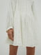 Сукня А-силуету молочного кольору | 6442406 | фото 4
