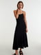 Сукня А-силуету чорна | 6442412 | фото 3