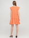 Сукня А-силуету помаранчева | 6442583 | фото 2