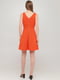 Сукня А-силуету помаранчева | 6442801 | фото 2