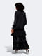 Платье А-силуэта черное | 6442937 | фото 2