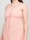 Сукня вечірня з відкритою спиною рожеве | 6442971 | фото 3
