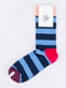Шкарпетки сині в смужку | 6443049 | фото 2