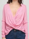 Пуловер розовый | 6443110 | фото 3