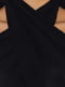 Платье со шлейфом черное | 6443303 | фото 4