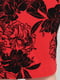 Сукня червона в квітковий принт | 6443462 | фото 4