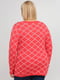 Пуловер червоний у ромби | 6443566 | фото 2