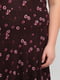 Сукня коричнева з квітковим принтом | 6443636 | фото 4