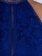 Платье синее | 6443902 | фото 3