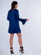 Платье с длинными рукавами синее | 6443960 | фото 2