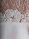 Сукня з мереживними рукавами чорно-біла | 6443991 | фото 3